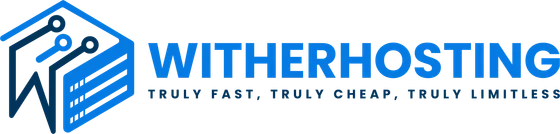 WitherHosting full logo — for light backgrounds